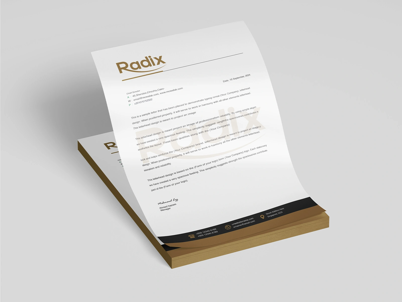 radix-letterhead
